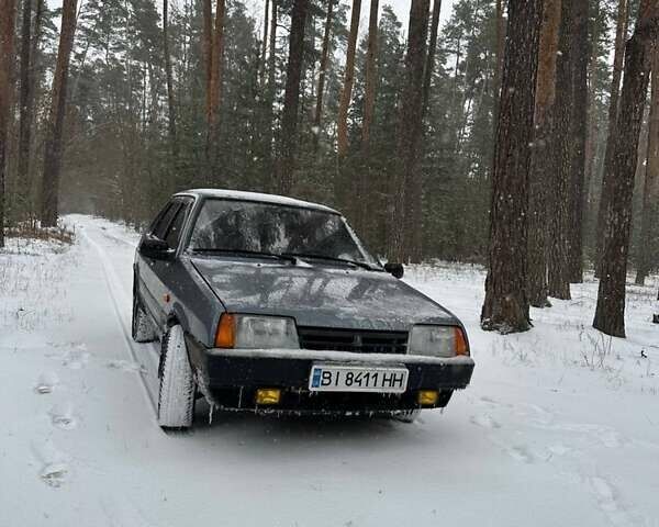 Серый ВАЗ 21099, объемом двигателя 1.6 л и пробегом 140 тыс. км за 1750 $, фото 1 на Automoto.ua