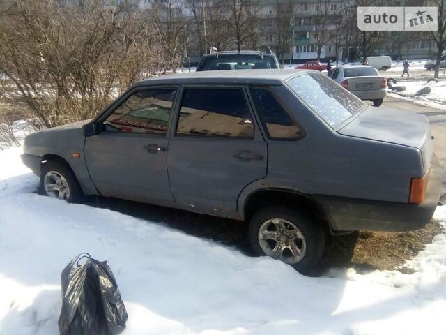 Сірий ВАЗ 21099, об'ємом двигуна 1.5 л та пробігом 350 тис. км за 1350 $, фото 1 на Automoto.ua