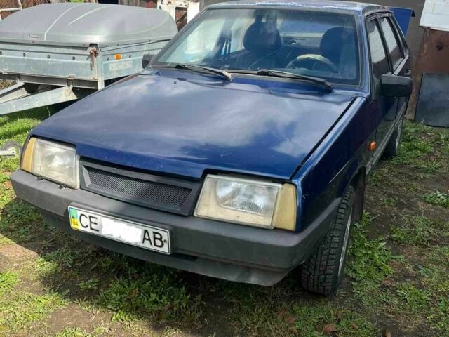 Синій ВАЗ 21099, об'ємом двигуна 1.5 л та пробігом 186 тис. км за 438 $, фото 1 на Automoto.ua