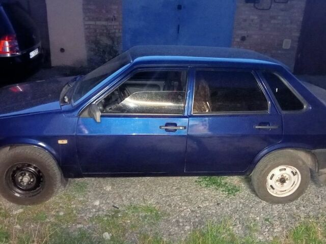 Синий ВАЗ 21099, объемом двигателя 0 л и пробегом 167 тыс. км за 1398 $, фото 1 на Automoto.ua