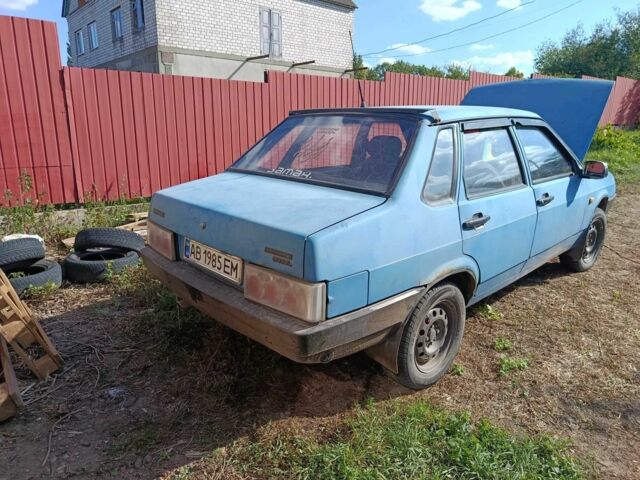 Синій ВАЗ 21099, об'ємом двигуна 1.5 л та пробігом 120 тис. км за 1000 $, фото 1 на Automoto.ua
