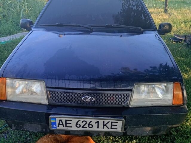Синий ВАЗ 21099, объемом двигателя 1.5 л и пробегом 281 тыс. км за 1122 $, фото 1 на Automoto.ua