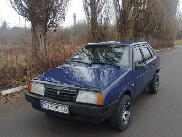 Синій ВАЗ 21099, об'ємом двигуна 5 л та пробігом 298 тис. км за 1450 $, фото 1 на Automoto.ua