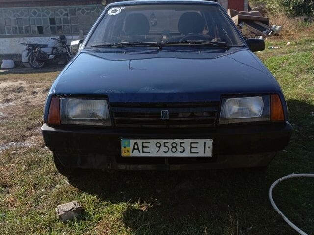 Синий ВАЗ 21099, объемом двигателя 1.5 л и пробегом 12 тыс. км за 623 $, фото 1 на Automoto.ua