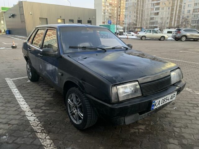 Синий ВАЗ 21099, объемом двигателя 1.5 л и пробегом 174 тыс. км за 600 $, фото 1 на Automoto.ua