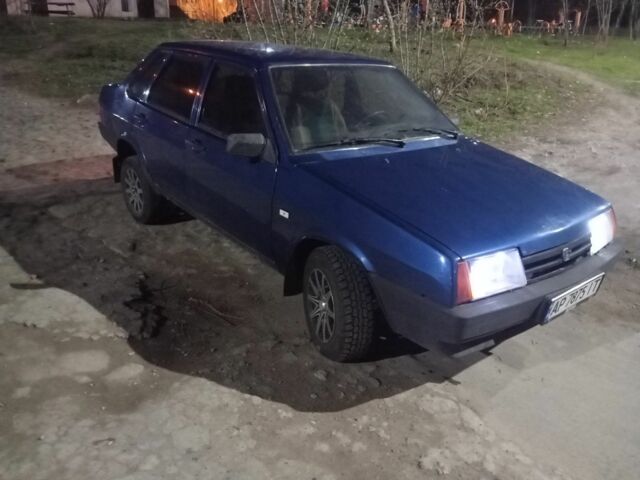 Синій ВАЗ 21099, об'ємом двигуна 1.5 л та пробігом 120 тис. км за 850 $, фото 1 на Automoto.ua
