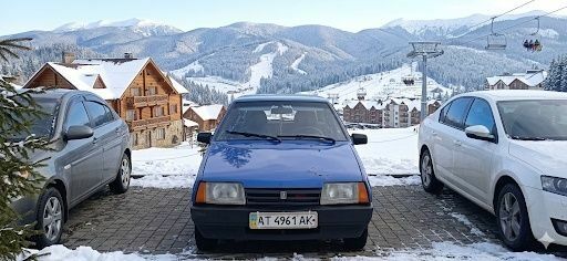 Синий ВАЗ 21099, объемом двигателя 1 л и пробегом 96 тыс. км за 2031 $, фото 1 на Automoto.ua