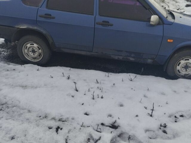 Синий ВАЗ 21099, объемом двигателя 1.6 л и пробегом 1 тыс. км за 979 $, фото 1 на Automoto.ua