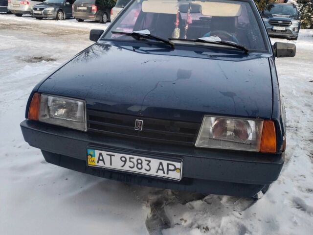 Синий ВАЗ 21099, объемом двигателя 1.6 л и пробегом 127 тыс. км за 1800 $, фото 1 на Automoto.ua