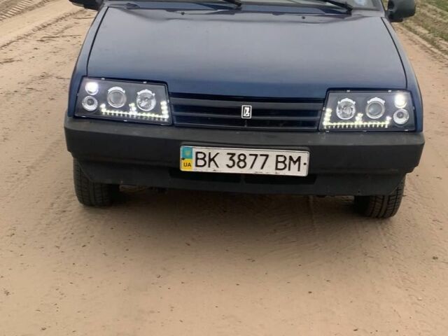 Синий ВАЗ 21099, объемом двигателя 1.6 л и пробегом 193 тыс. км за 1500 $, фото 1 на Automoto.ua