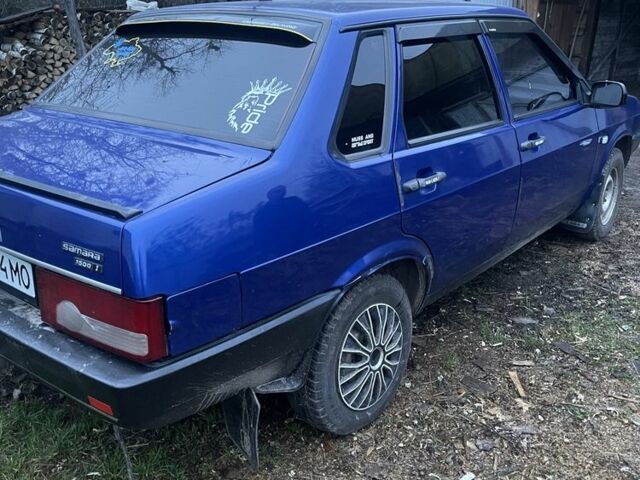 Синій ВАЗ 21099, об'ємом двигуна 1.5 л та пробігом 10 тис. км за 1500 $, фото 1 на Automoto.ua
