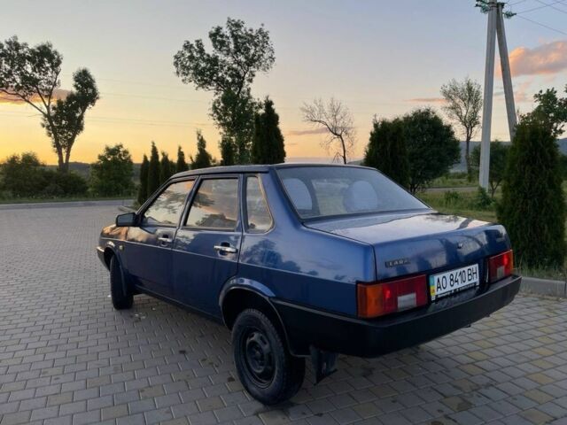 Синій ВАЗ 21099, об'ємом двигуна 1.6 л та пробігом 79 тис. км за 1250 $, фото 1 на Automoto.ua