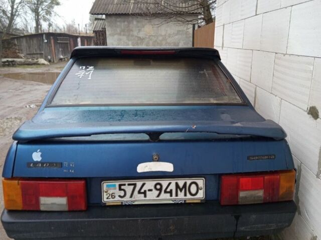 Синий ВАЗ 21099, объемом двигателя 0 л и пробегом 3 тыс. км за 427 $, фото 1 на Automoto.ua