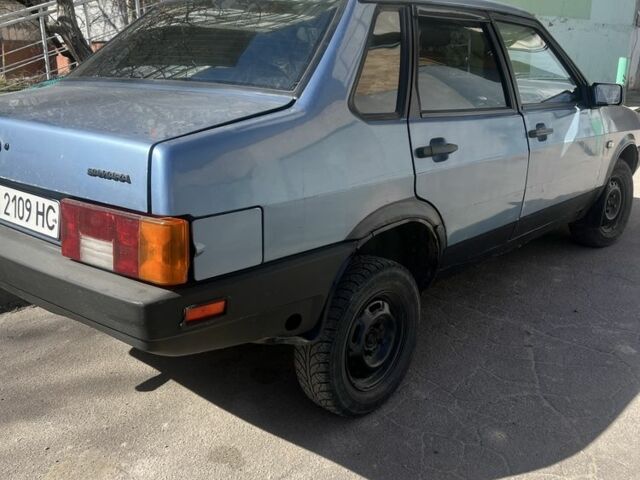 Синій ВАЗ 21099, об'ємом двигуна 1.5 л та пробігом 320 тис. км за 1400 $, фото 1 на Automoto.ua