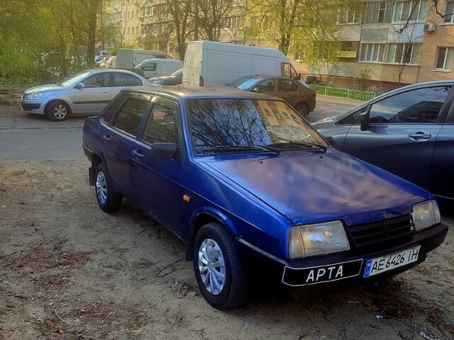 Синий ВАЗ 21099, объемом двигателя 1.5 л и пробегом 0 тыс. км за 1200 $, фото 1 на Automoto.ua