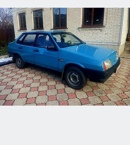 Синий ВАЗ 21099, объемом двигателя 1.5 л и пробегом 180 тыс. км за 1400 $, фото 1 на Automoto.ua