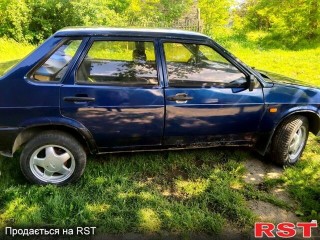 Синій ВАЗ 21099, об'ємом двигуна 1.5 л та пробігом 1000 тис. км за 750 $, фото 1 на Automoto.ua