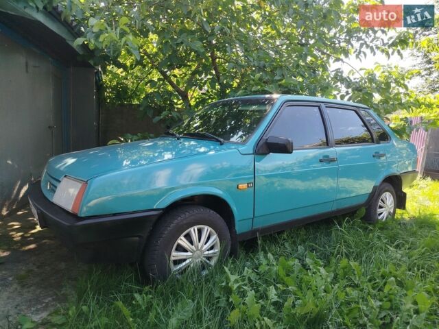 Синій ВАЗ 21099, об'ємом двигуна 1.5 л та пробігом 180 тис. км за 1100 $, фото 1 на Automoto.ua