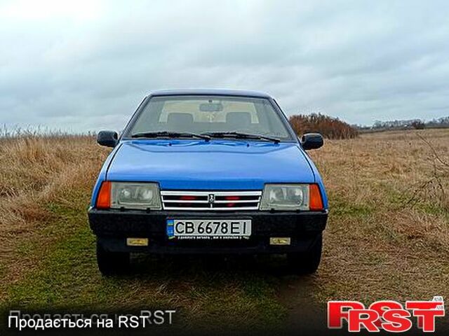 Синий ВАЗ 21099, объемом двигателя 1.5 л и пробегом 76 тыс. км за 1500 $, фото 1 на Automoto.ua