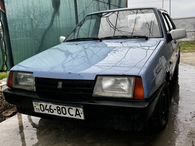 Синій ВАЗ 21099, об'ємом двигуна 0 л та пробігом 92 тис. км за 850 $, фото 1 на Automoto.ua