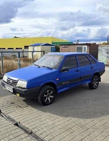 Синій ВАЗ 21099, об'ємом двигуна 1.5 л та пробігом 100 тис. км за 1000 $, фото 1 на Automoto.ua