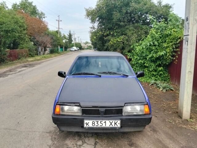 Синий ВАЗ 21099, объемом двигателя 1.5 л и пробегом 247 тыс. км за 649 $, фото 1 на Automoto.ua