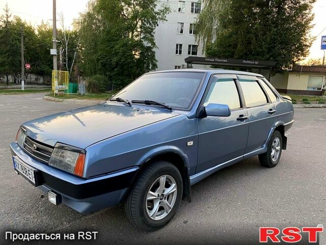 Синий ВАЗ 21099, объемом двигателя 1.3 л и пробегом 0 тыс. км за 1650 $, фото 1 на Automoto.ua