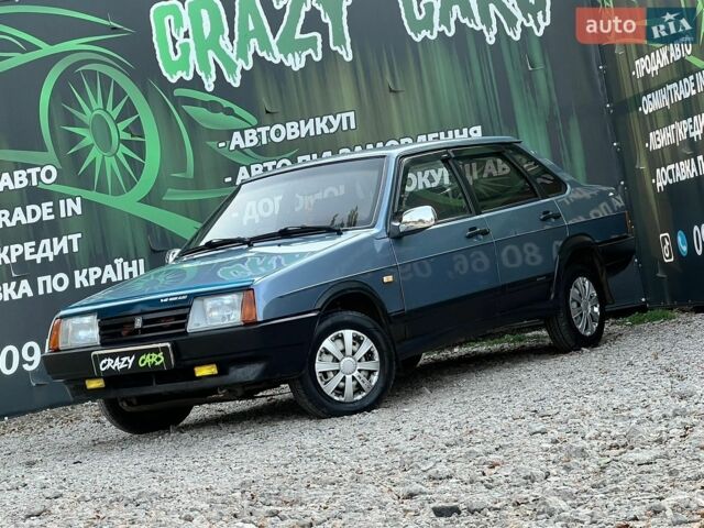 Синій ВАЗ 21099, об'ємом двигуна 1.5 л та пробігом 84 тис. км за 1100 $, фото 1 на Automoto.ua