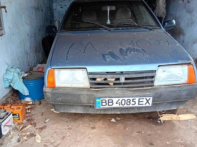 Синій ВАЗ 21099, об'ємом двигуна 1.3 л та пробігом 85 тис. км за 750 $, фото 1 на Automoto.ua