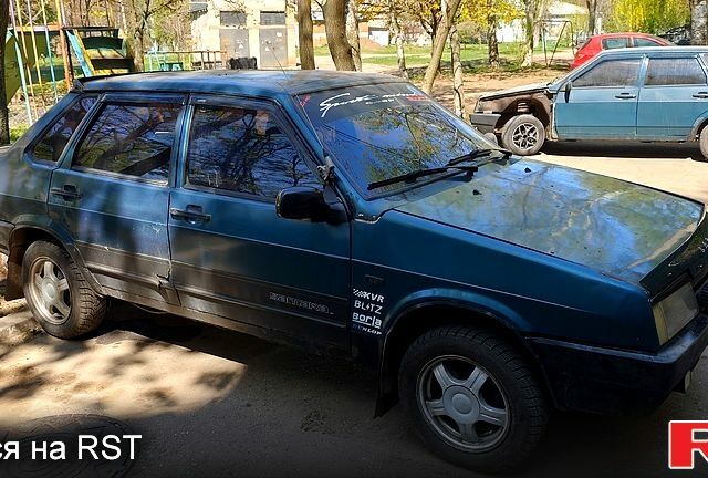 Синий ВАЗ 21099, объемом двигателя 1.3 л и пробегом 0 тыс. км за 800 $, фото 1 на Automoto.ua