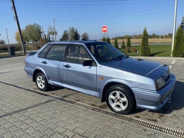 Синий ВАЗ 21099, объемом двигателя 1.5 л и пробегом 134 тыс. км за 1000 $, фото 1 на Automoto.ua
