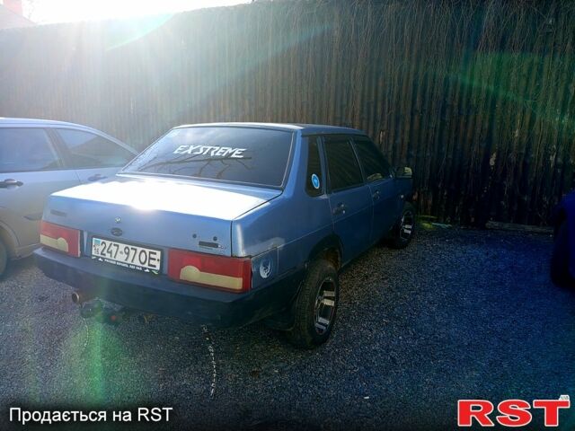 Синий ВАЗ 21099, объемом двигателя 1.5 л и пробегом 300 тыс. км за 1499 $, фото 1 на Automoto.ua