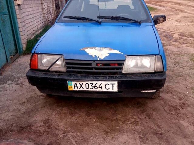 Синий ВАЗ 21099, объемом двигателя 1.5 л и пробегом 0 тыс. км за 600 $, фото 1 на Automoto.ua