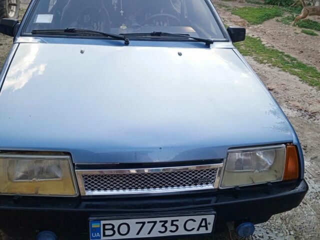 Синій ВАЗ 21099, об'ємом двигуна 1.5 л та пробігом 205 тис. км за 900 $, фото 1 на Automoto.ua