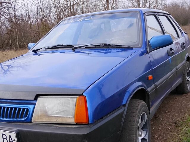 Синий ВАЗ 21099, объемом двигателя 0 л и пробегом 250 тыс. км за 691 $, фото 1 на Automoto.ua