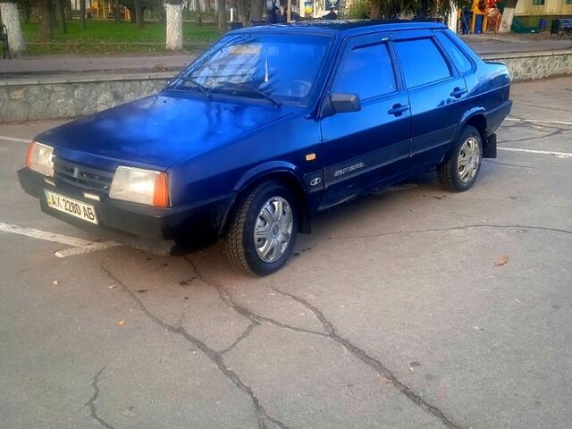 Синий ВАЗ 21099, объемом двигателя 1.5 л и пробегом 0 тыс. км за 900 $, фото 1 на Automoto.ua