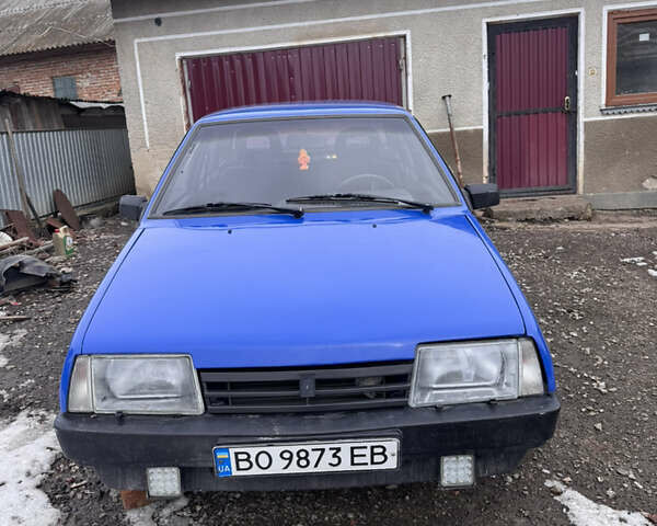 Синий ВАЗ 21099, объемом двигателя 1.5 л и пробегом 150 тыс. км за 650 $, фото 1 на Automoto.ua