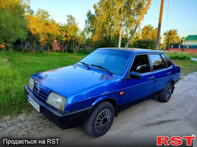 Синій ВАЗ 21099, об'ємом двигуна 1.5 л та пробігом 200 тис. км за 900 $, фото 1 на Automoto.ua