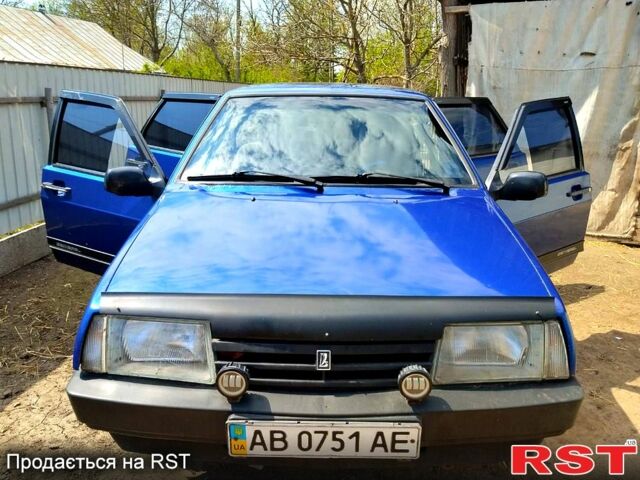 Синій ВАЗ 21099, об'ємом двигуна 1.5 л та пробігом 400 тис. км за 950 $, фото 1 на Automoto.ua