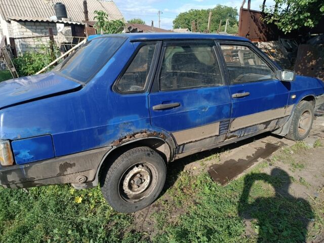 Синий ВАЗ 21099, объемом двигателя 0 л и пробегом 11 тыс. км за 361 $, фото 1 на Automoto.ua