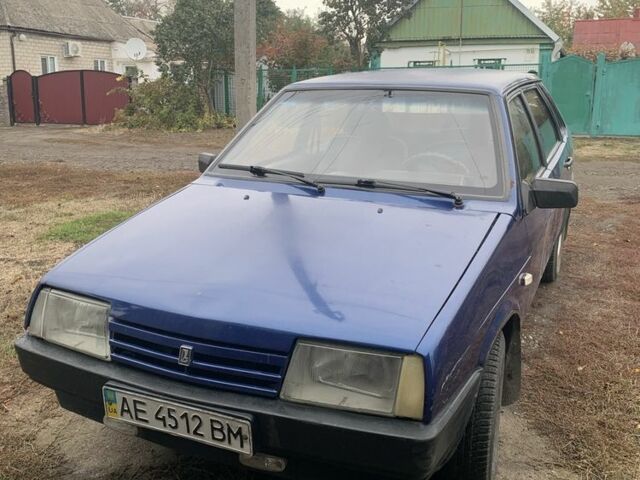 ВАЗ 21099 1996 в Каменское - Днепродзержинск на Automoto.ua Синий ВАЗ 21099, объемом двигателя 1.5 л и пробегом 250 тыс. км за 900 $, фото 1 на Automoto.ua