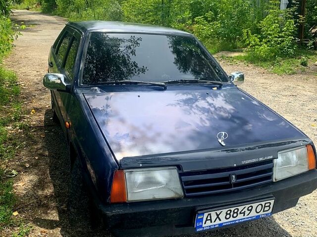 Синій ВАЗ 21099, об'ємом двигуна 1.5 л та пробігом 111 тис. км за 1000 $, фото 1 на Automoto.ua