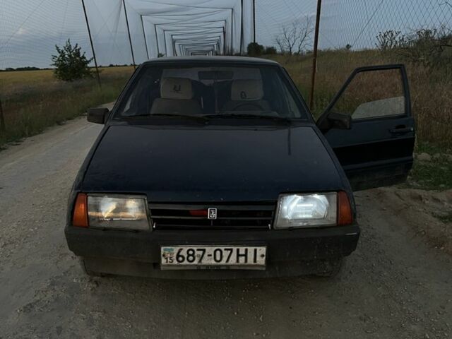 Синий ВАЗ 21099, объемом двигателя 1.5 л и пробегом 7 тыс. км за 562 $, фото 1 на Automoto.ua