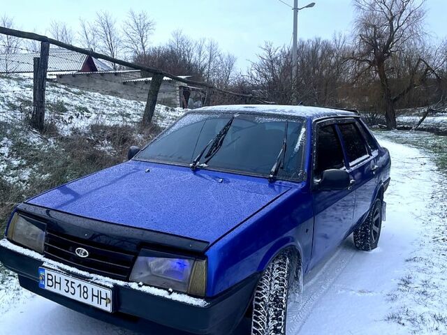Синій ВАЗ 21099, об'ємом двигуна 1.5 л та пробігом 100 тис. км за 1250 $, фото 1 на Automoto.ua