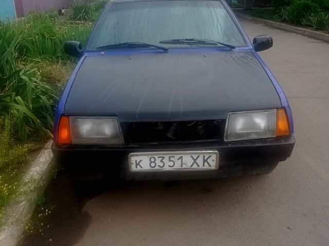 Синий ВАЗ 21099, объемом двигателя 1.5 л и пробегом 0 тыс. км за 800 $, фото 1 на Automoto.ua