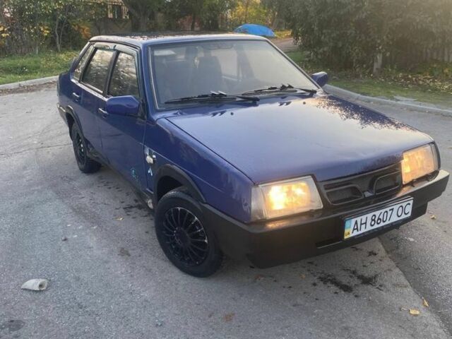 Синій ВАЗ 21099, об'ємом двигуна 1.5 л та пробігом 56 тис. км за 749 $, фото 1 на Automoto.ua