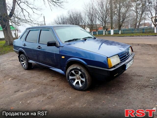 Синий ВАЗ 21099, объемом двигателя 1.5 л и пробегом 100 тыс. км за 999 $, фото 1 на Automoto.ua