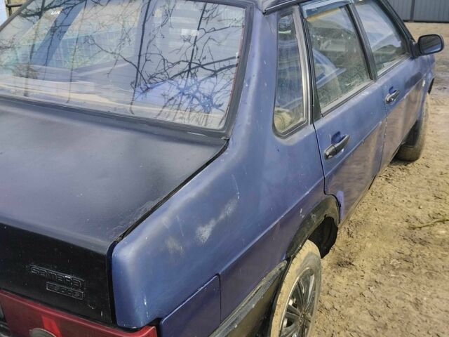 Синий ВАЗ 21099, объемом двигателя 1.5 л и пробегом 400 тыс. км за 571 $, фото 1 на Automoto.ua