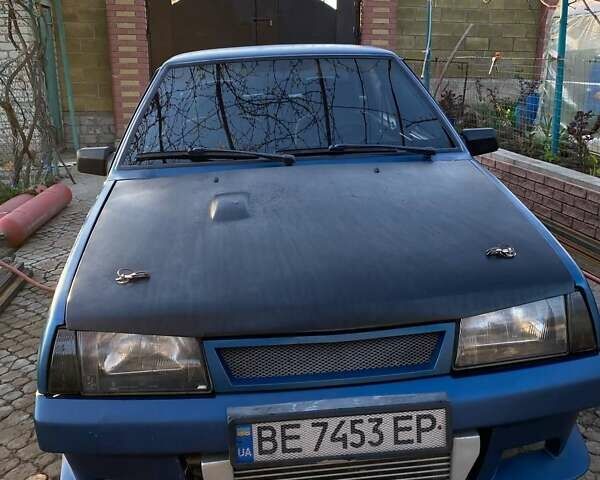 Синий ВАЗ 21099, объемом двигателя 1.5 л и пробегом 250 тыс. км за 2800 $, фото 1 на Automoto.ua