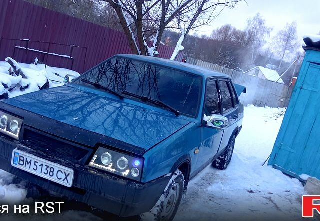 Синій ВАЗ 21099, об'ємом двигуна 1.5 л та пробігом 0 тис. км за 1299 $, фото 1 на Automoto.ua